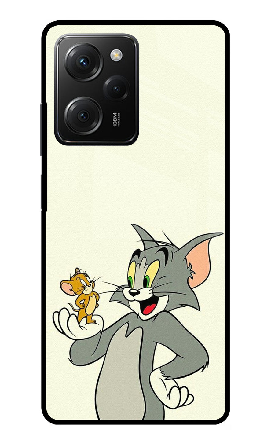 Tom & Jerry Poco X5 Pro 5G Back Cover, Metal case