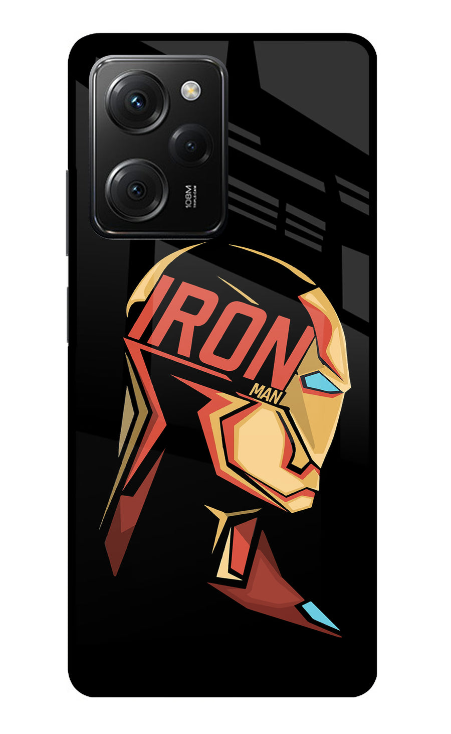 IronMan Poco X5 Pro 5G Back Cover, Metal case