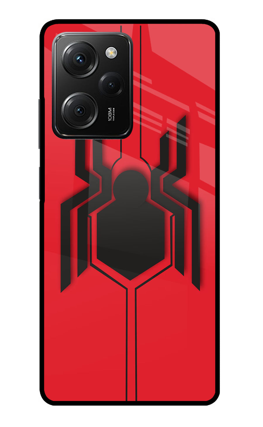 Spider Poco X5 Pro 5G Back Cover, Metal case