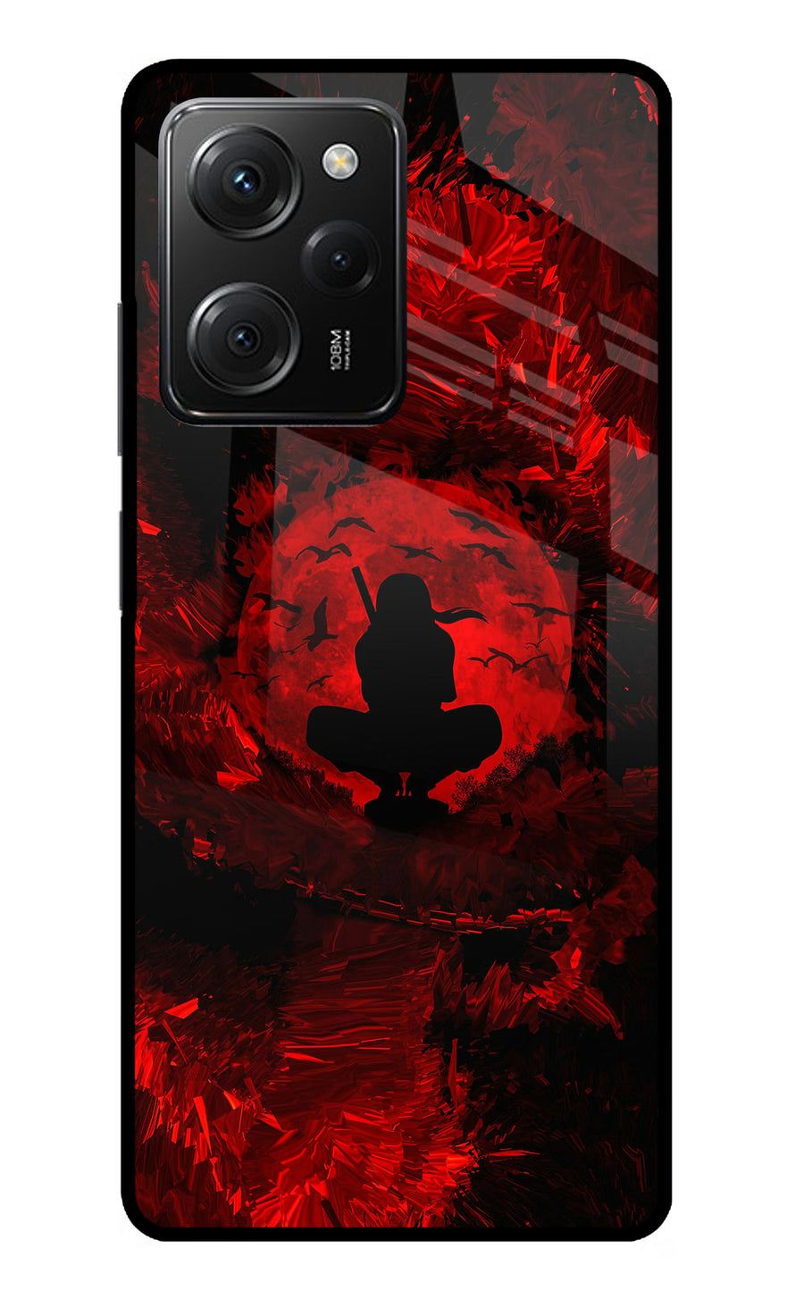 Itachi Uchiha Poco X5 Pro 5G Back Cover, Metal case