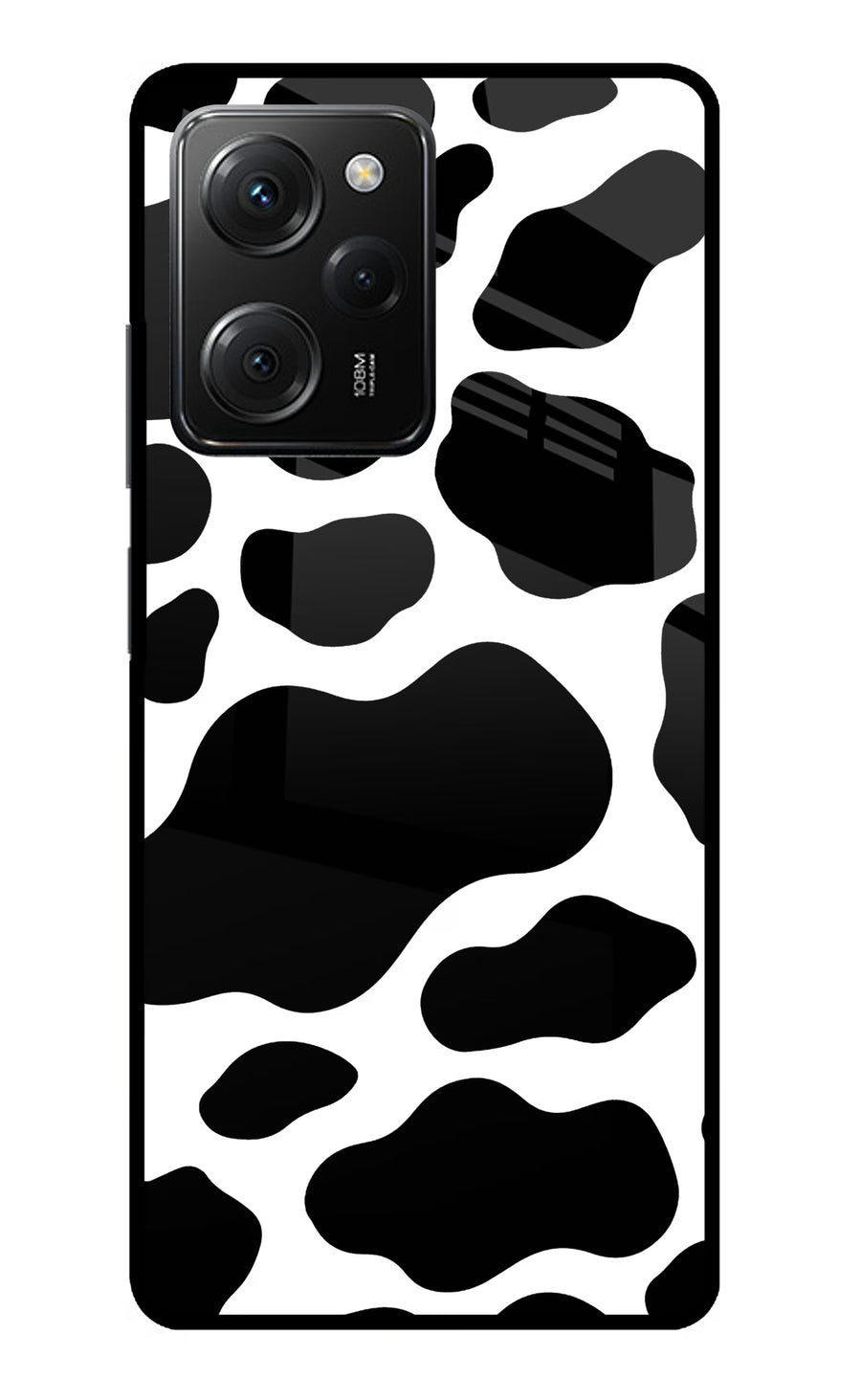 Cow Spots Poco X5 Pro 5G Back Cover, Metal case