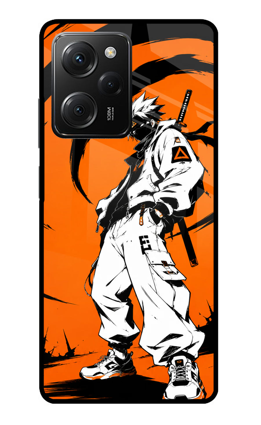 Street Samurai  Poco X5 Pro 5G Back Cover, Metal case