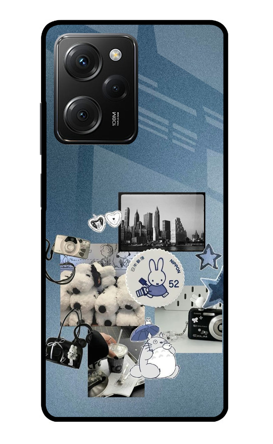 Miffy Poco X5 Pro 5G Back Cover, Metal case