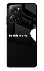 This World Poco X5 Pro 5G Metal Case Back Cover by Casekaro