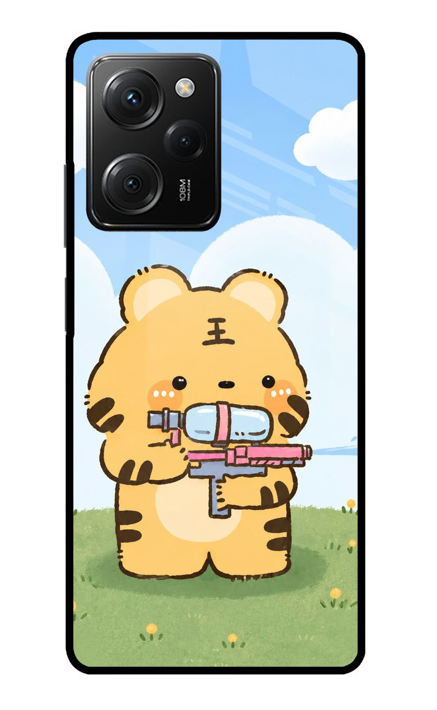 Tiger Treat Poco X5 Pro 5G Back Cover, Metal case