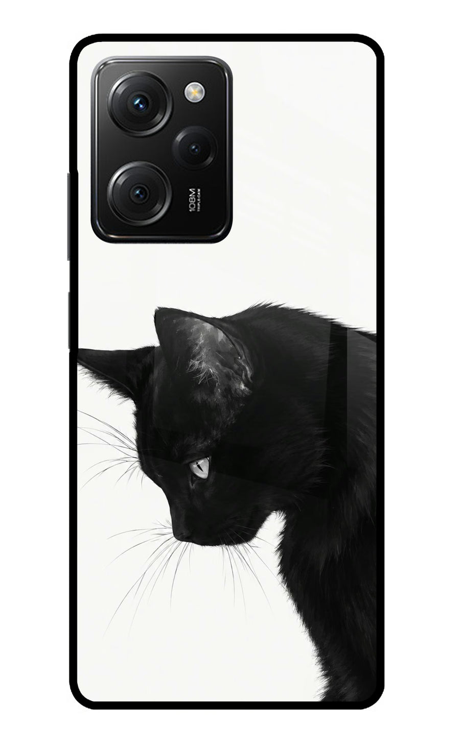 Shadow Gaze Poco X5 Pro 5G Back Cover, Metal case