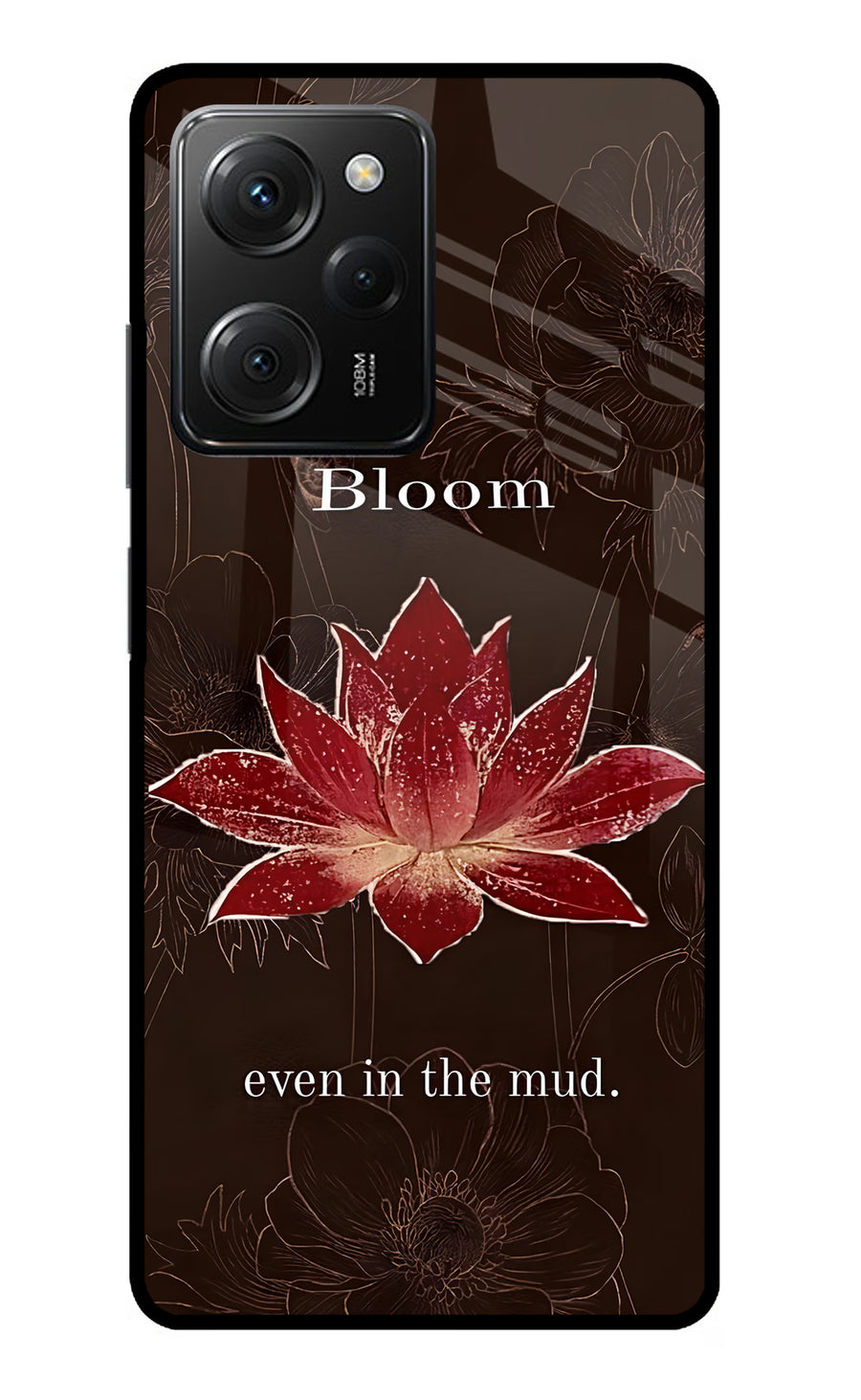 Bloom Poco X5 Pro 5G Back Cover, Metal case