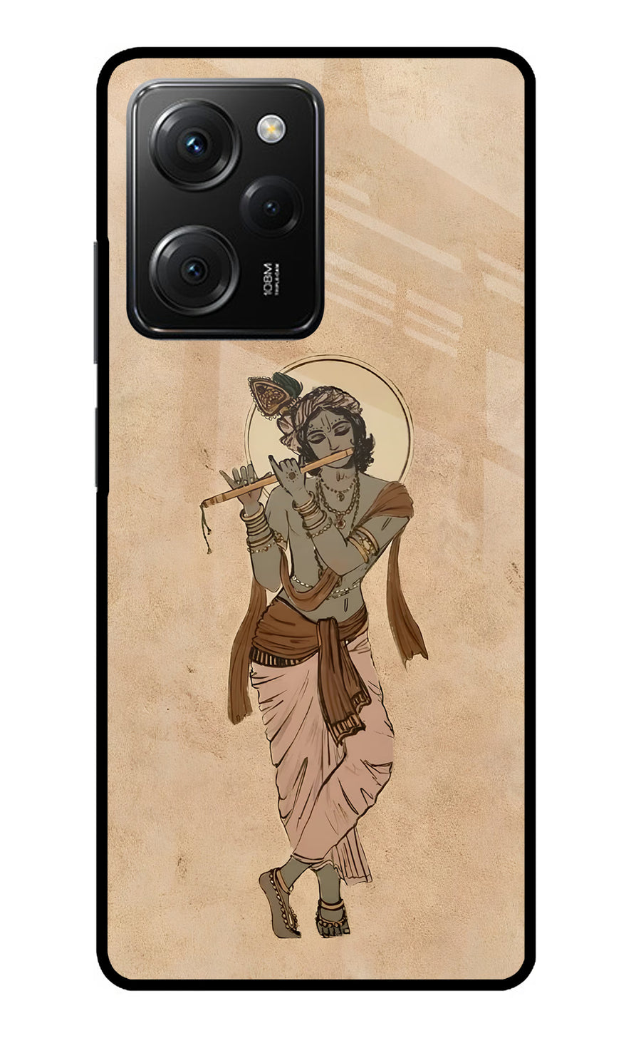 Krishna Poco X5 Pro 5G Back Cover, Metal case