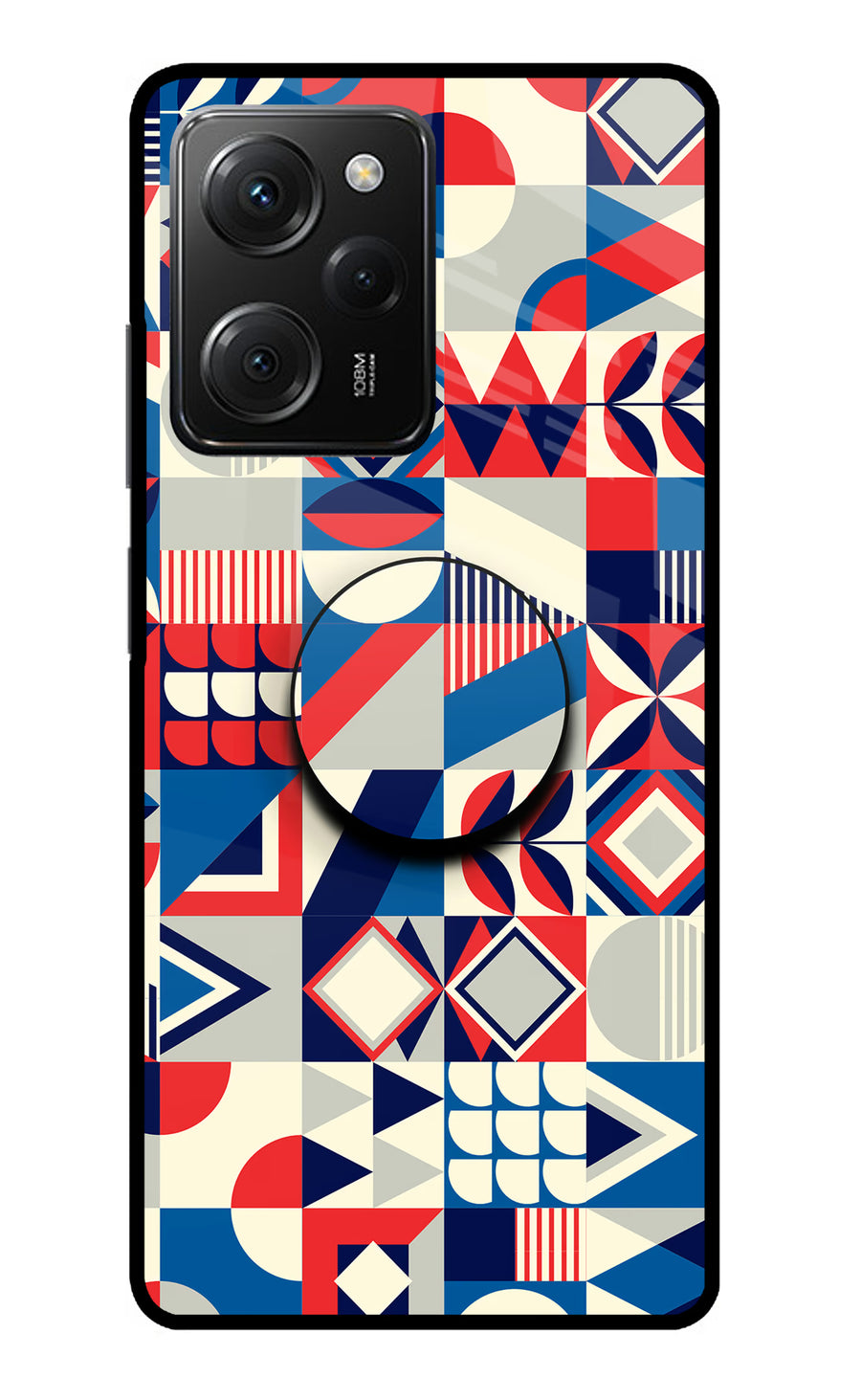 Colorful Pattern Poco X5 Pro 5G Pop Case, Metal case