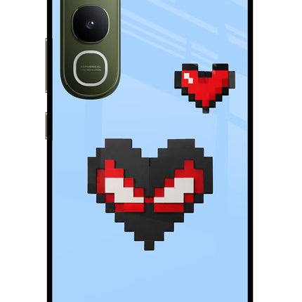 Peter Heart Vivo Y400 5G Metal Case Back Cover by Casekaro