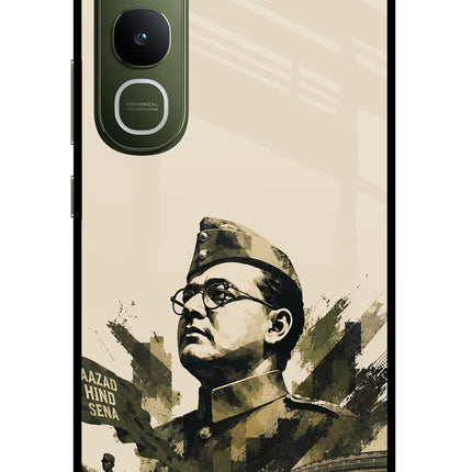 Netaji Rising Vivo Y400 5G Metal Case Back Cover by Casekaro
