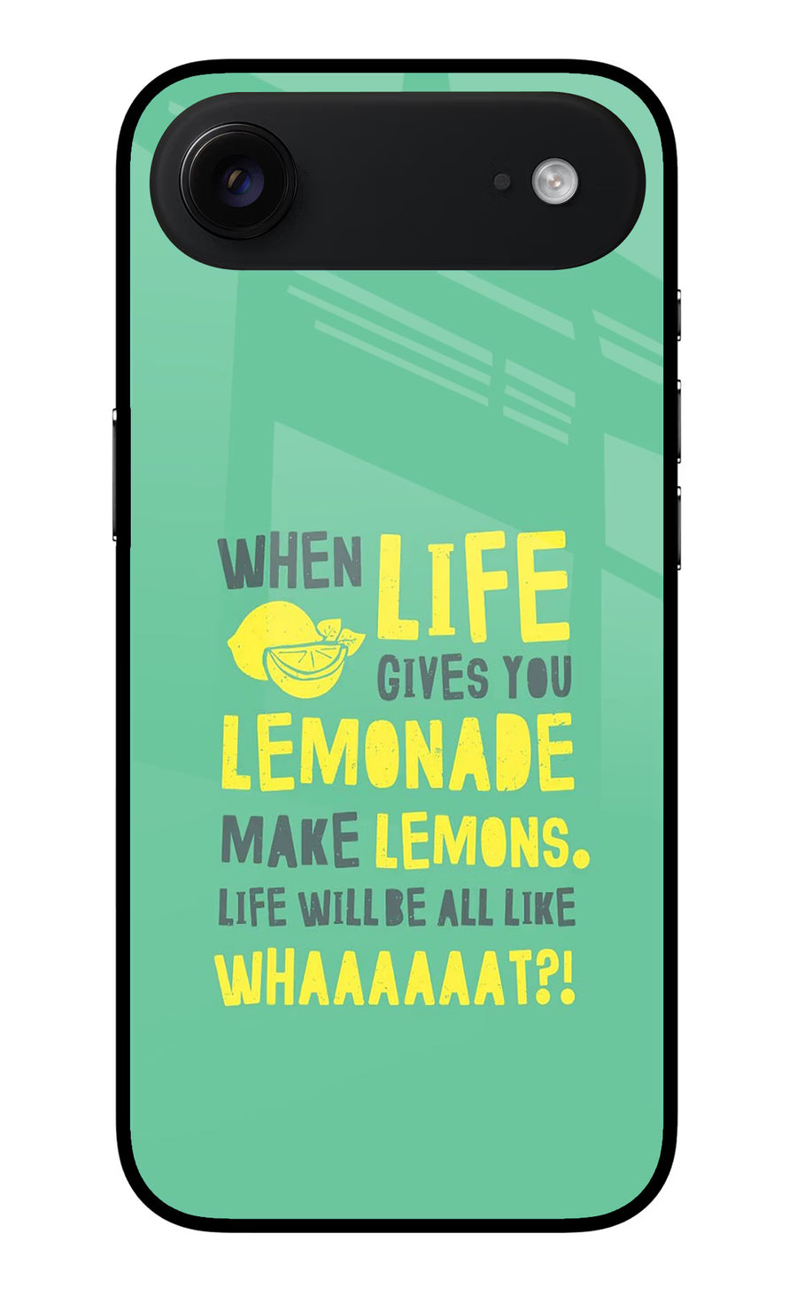 Quote iPhone Air Back Cover, Metal case