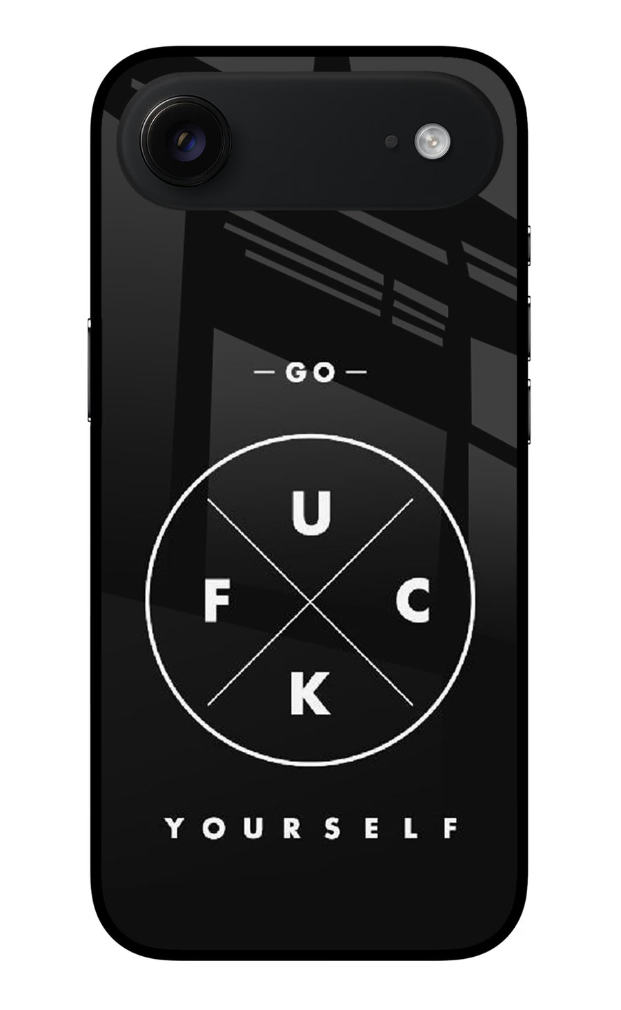 Go Fuck Yourself iPhone Air Back Cover, Metal case