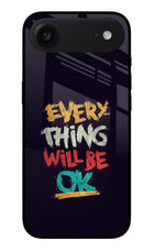Everything Will Be Ok iPhone Air Metal Case Back Cover by Casekaro