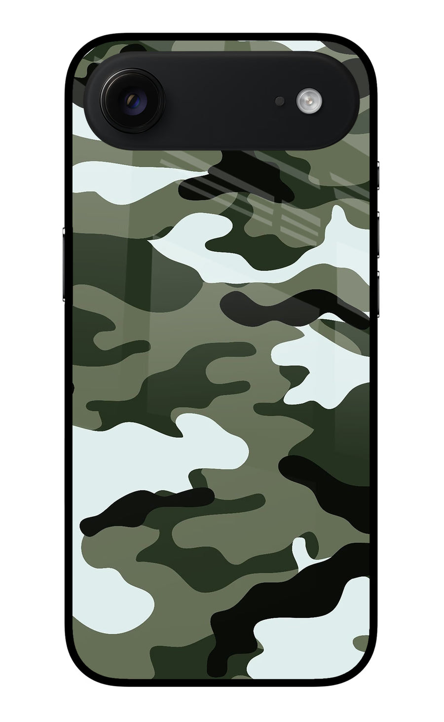 Camouflage iPhone Air Back Cover, Metal case