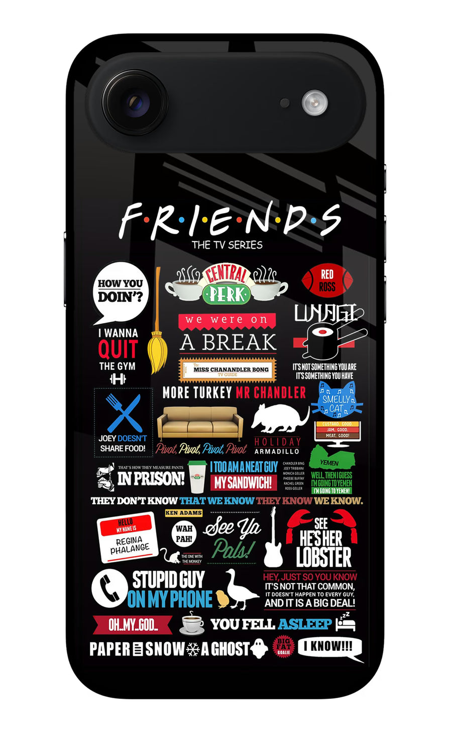 FRIENDS iPhone Air Back Cover, Metal case
