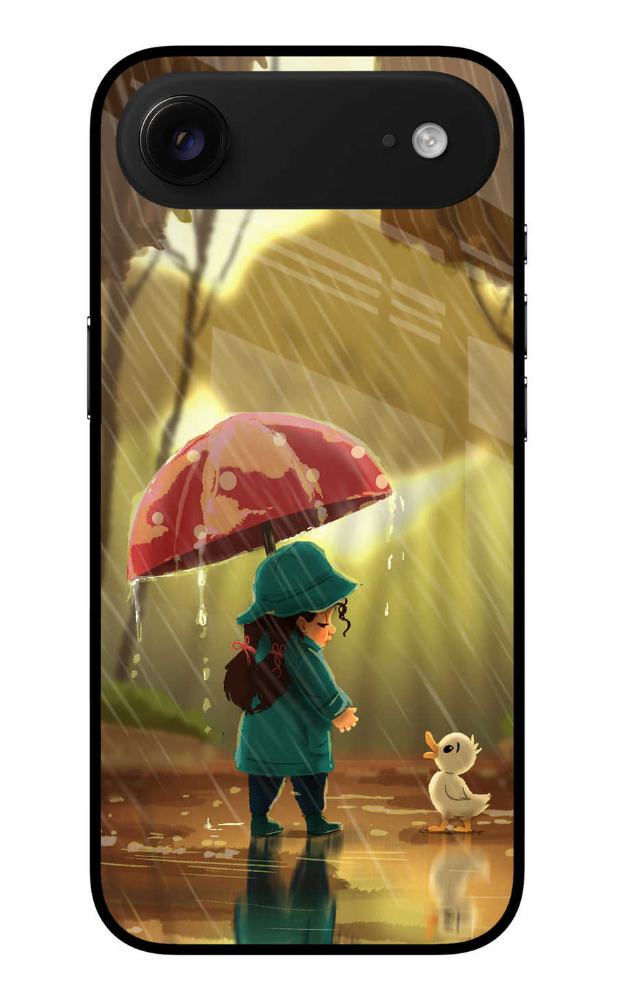 Rainy Day iPhone Air Back Cover, Metal case