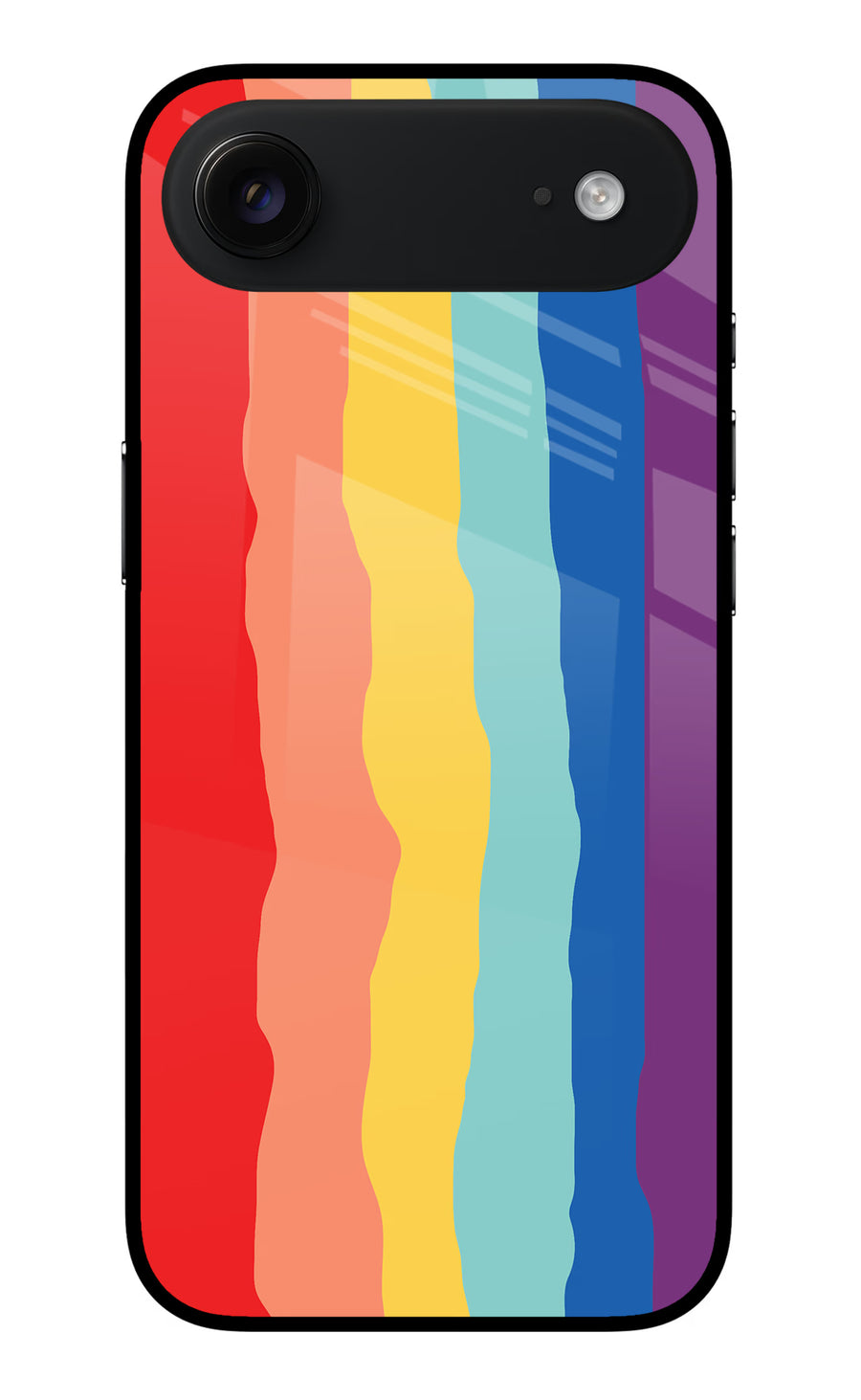 Rainbow iPhone Air Back Cover, Metal case