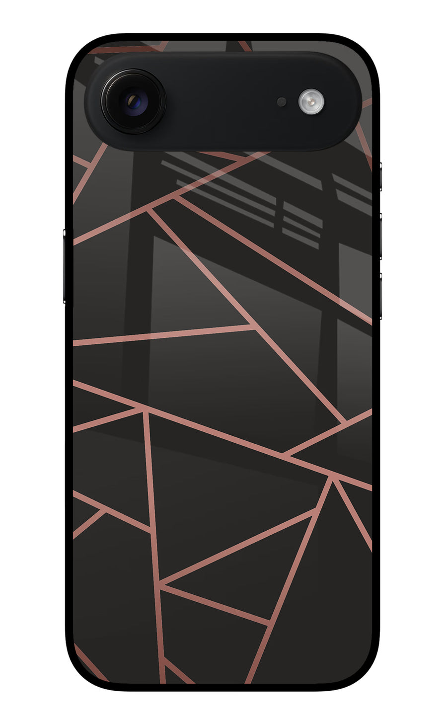 Geometric Pattern iPhone Air Back Cover, Metal case