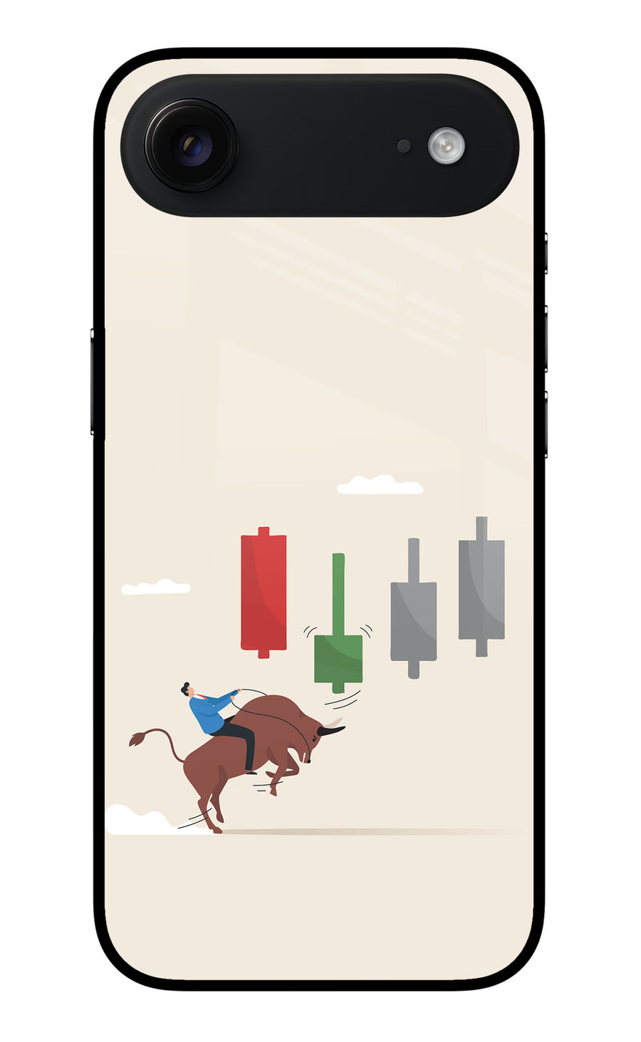 Bull Trading Momentum iPhone Air Back Cover, Metal case