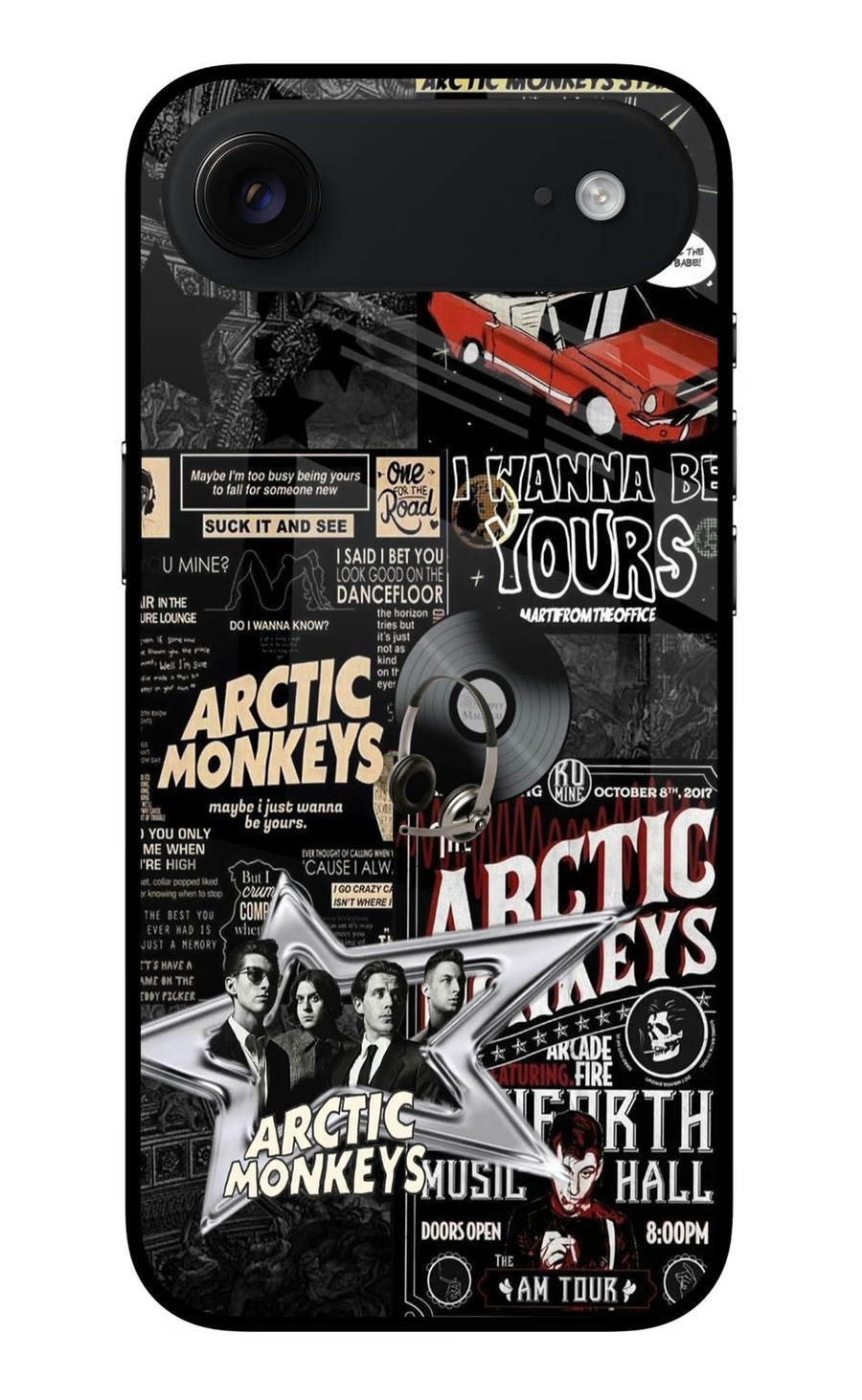 Arctic Monkeys iPhone Air Back Cover, Metal case