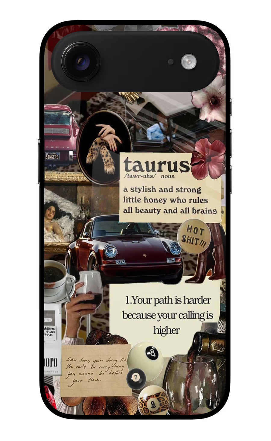 Taurus Zodiac iPhone Air Back Cover, Metal case