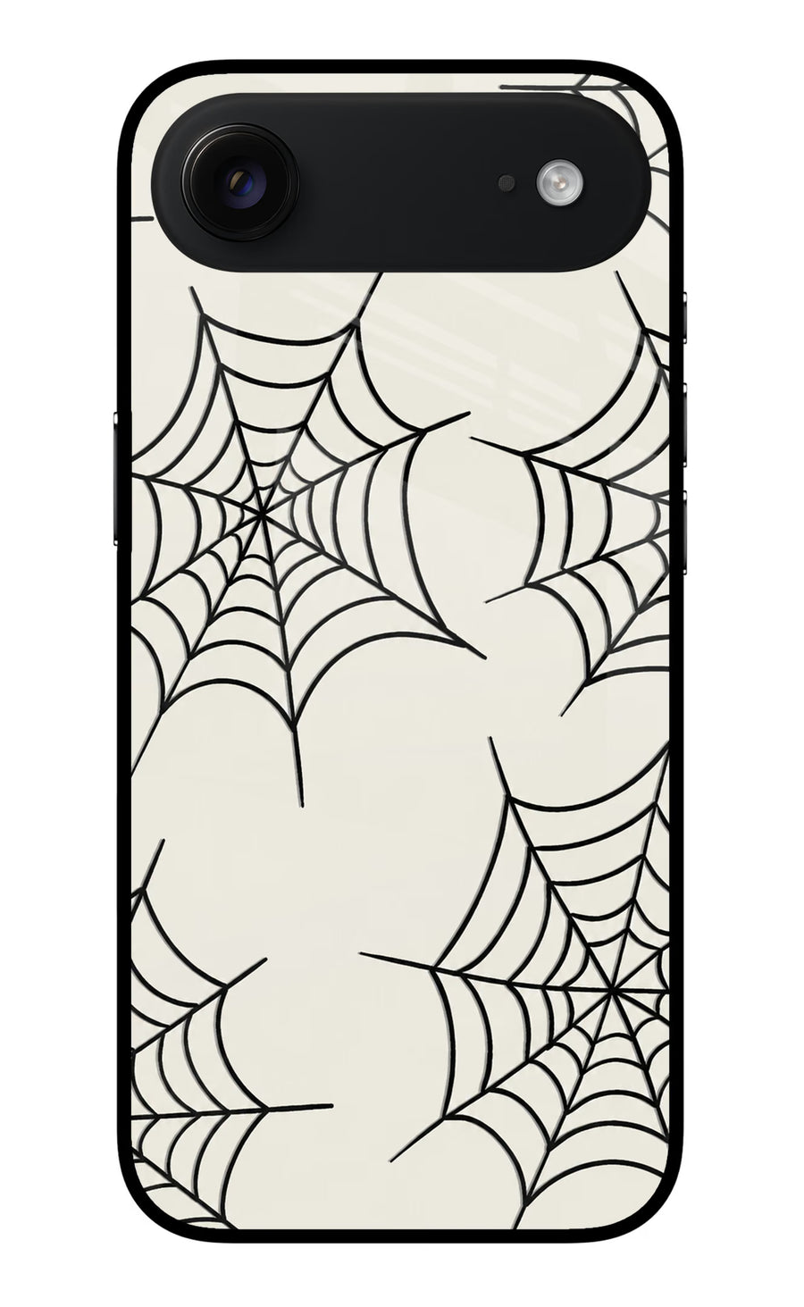 Spider Web iPhone Air Back Cover, Metal case