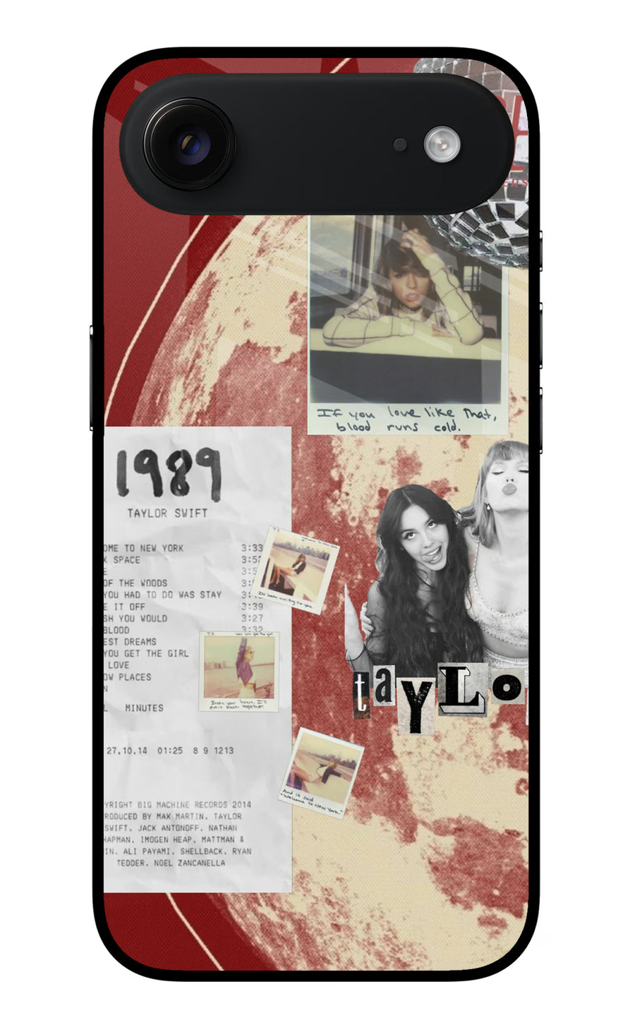 Taylor Swift iPhone Air Back Cover, Metal case