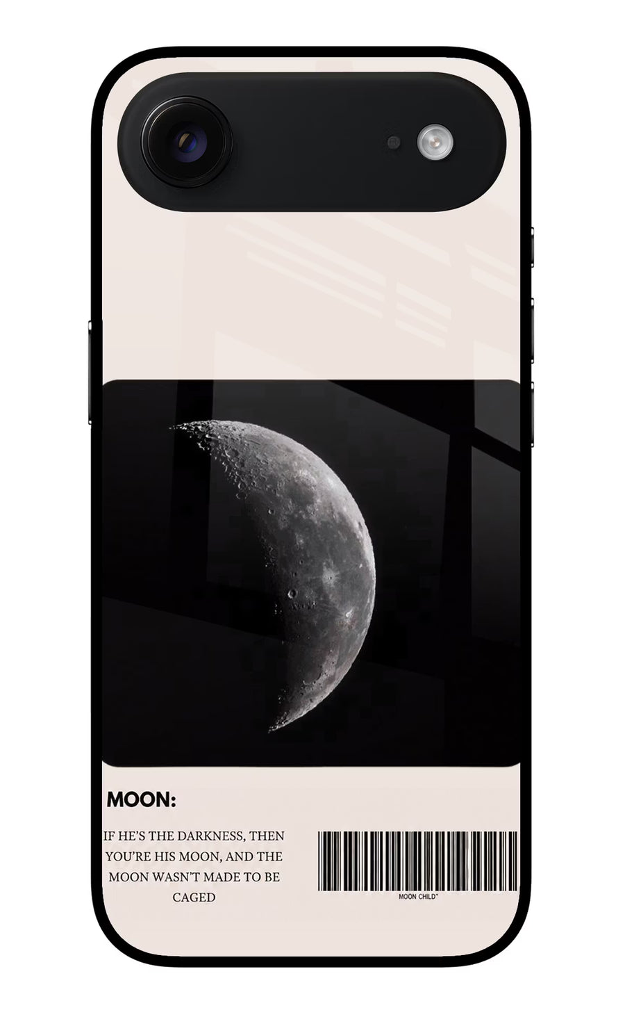 Moon Phase iPhone Air Back Cover, Metal case