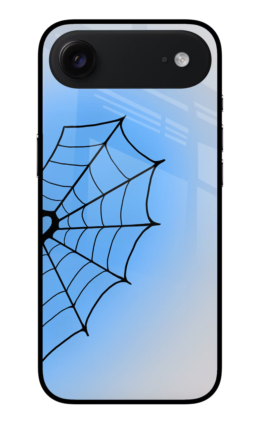 Blue Web iPhone Air Back Cover, Metal case