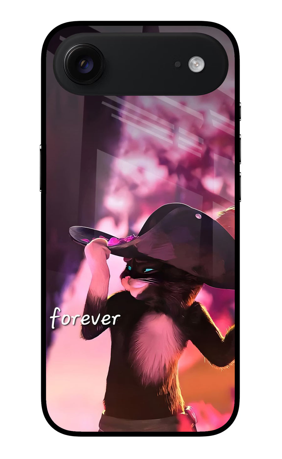 Forever Cat iPhone Air Back Cover, Metal case