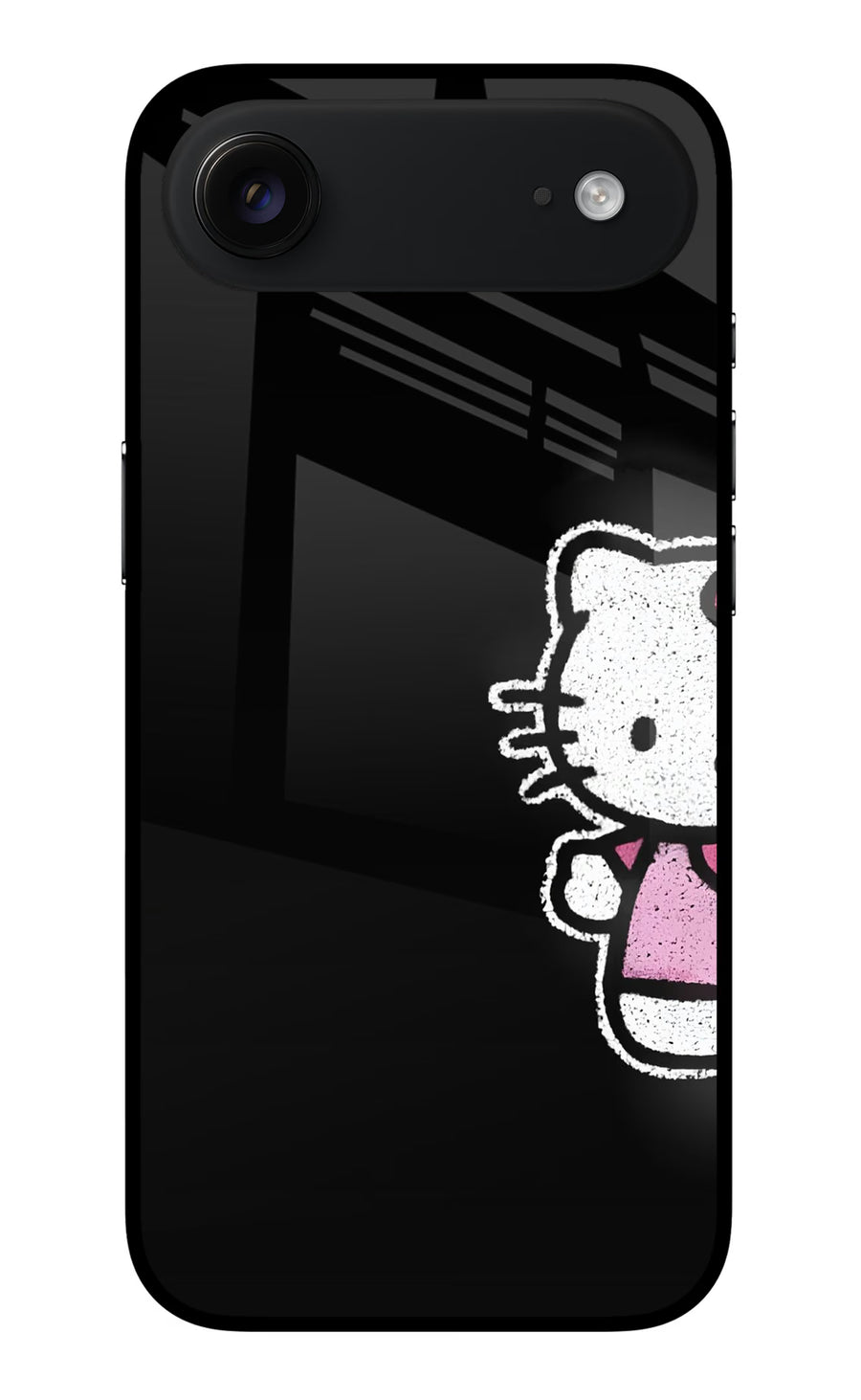 Kitty Charm iPhone Air Back Cover, Metal case