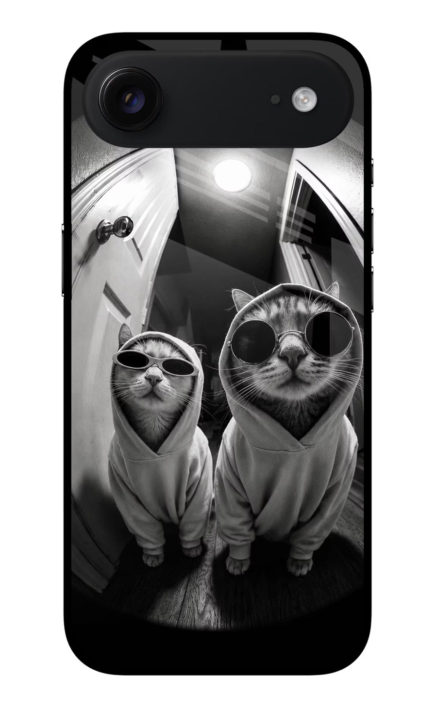 Hood Cats iPhone Air Back Cover, Metal case