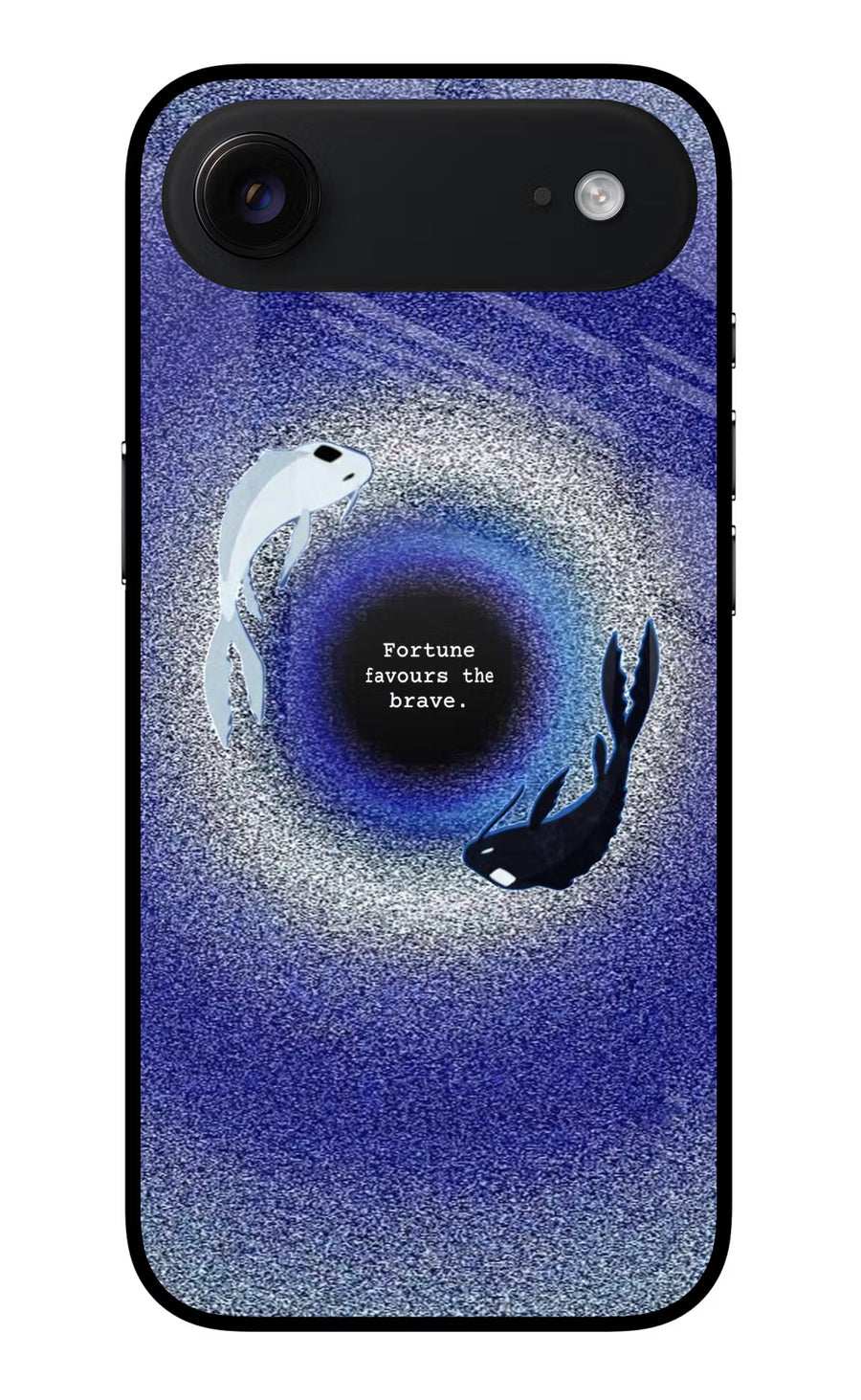 Dark Koi iPhone Air Back Cover, Metal case
