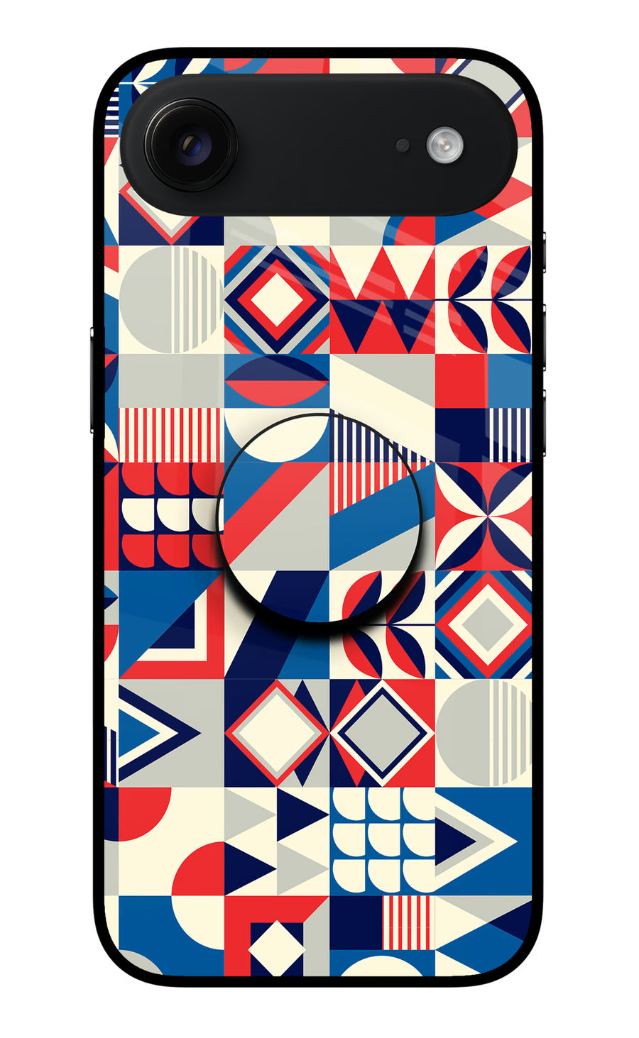 Colorful Pattern iPhone Air Pop Case, Metal case