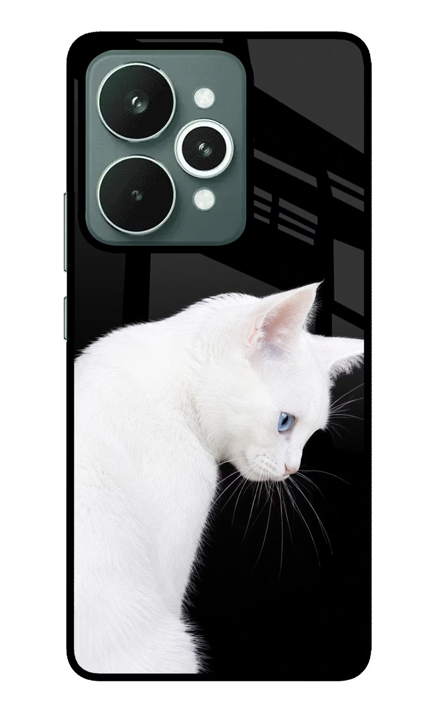 Snow Gaze Realme 15 Back Cover, Metal case