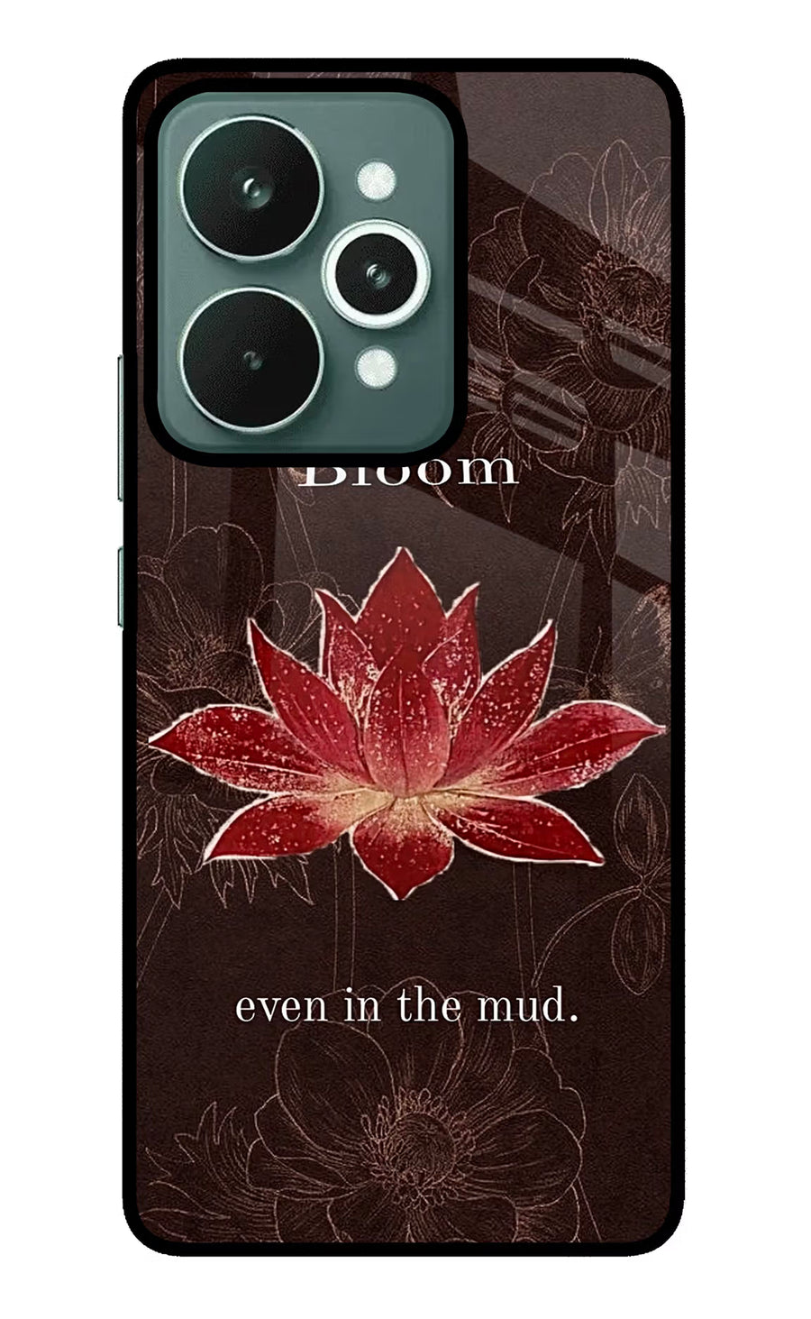 Bloom Realme 15 Back Cover, Metal case