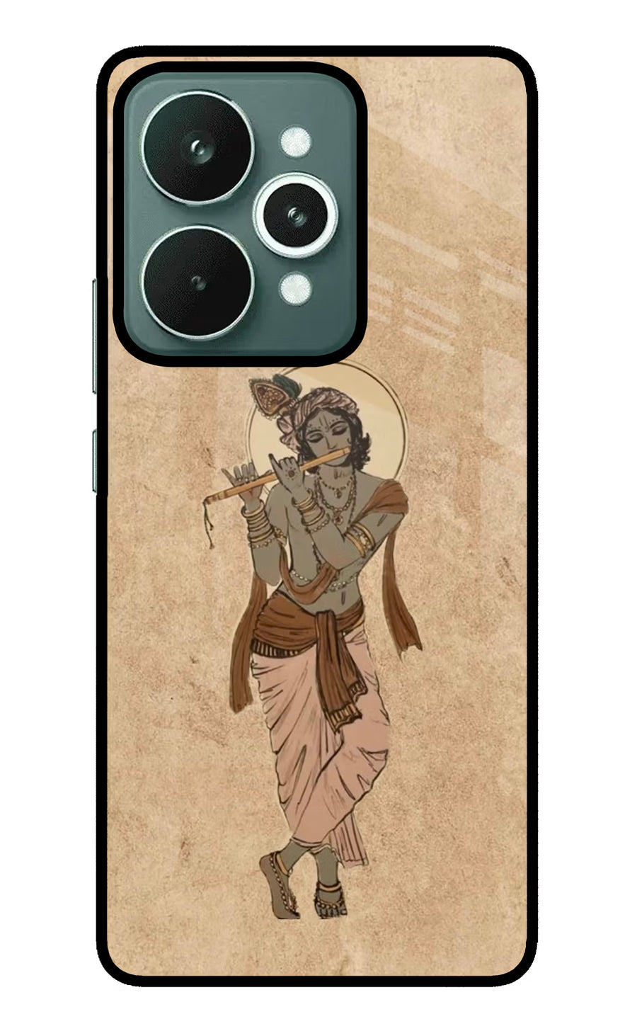 Krishna Realme 15 Back Cover, Metal case