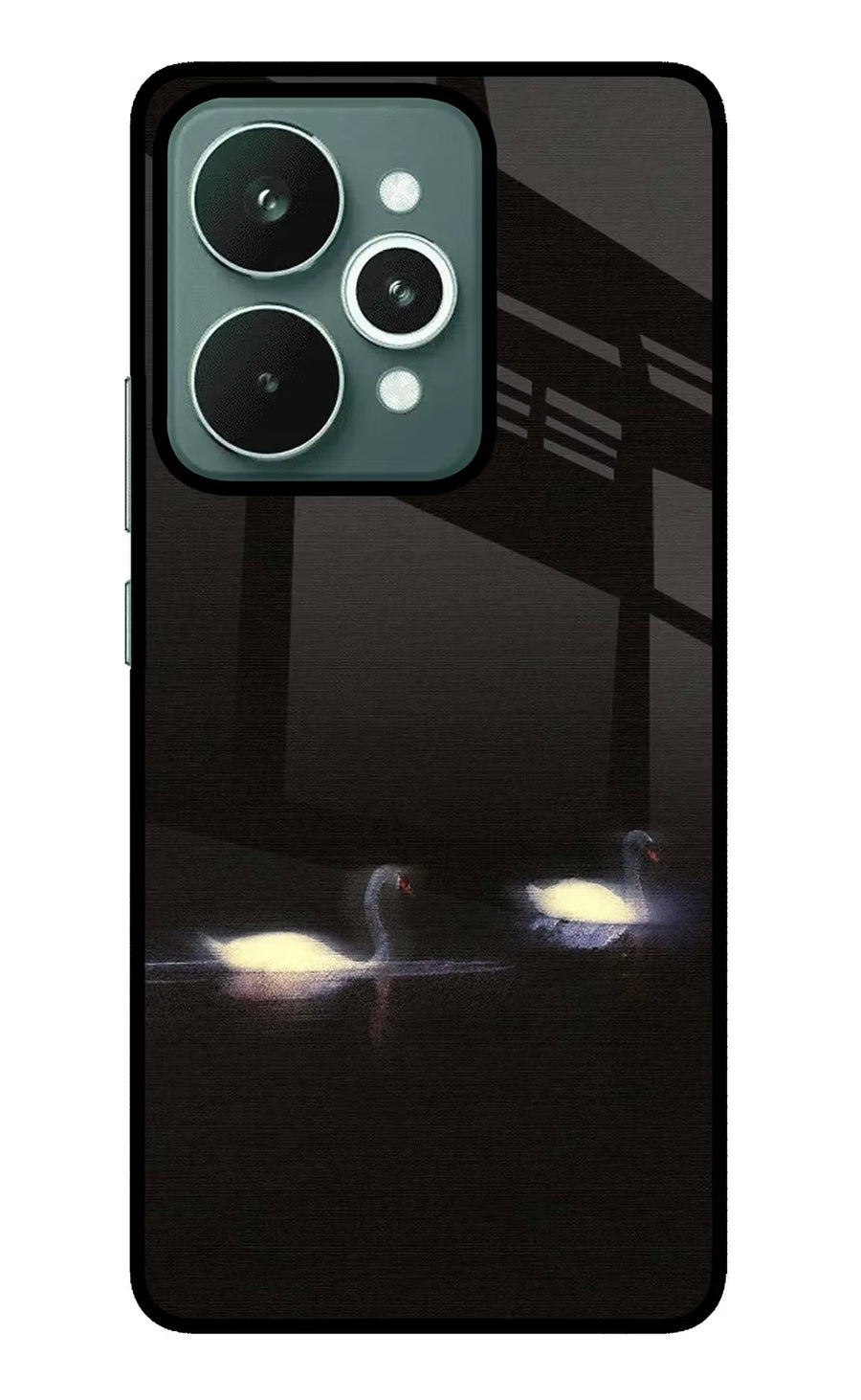Silent Swans Realme 15 Back Cover, Metal case