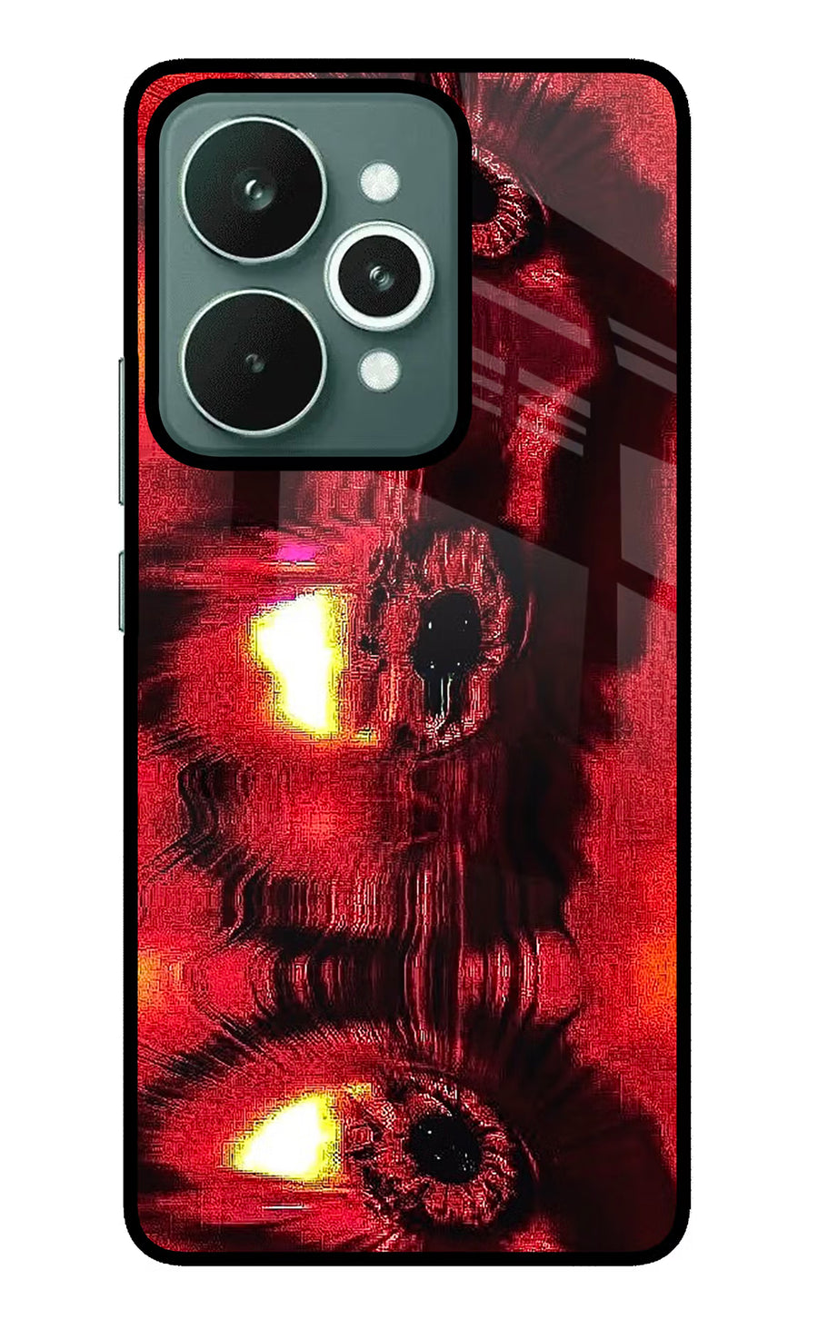 Fire Eye Realme 15 Back Cover, Metal case