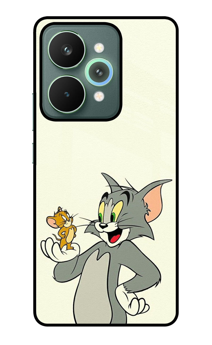 Tom & Jerry Realme 15 Pro Back Cover, Metal case