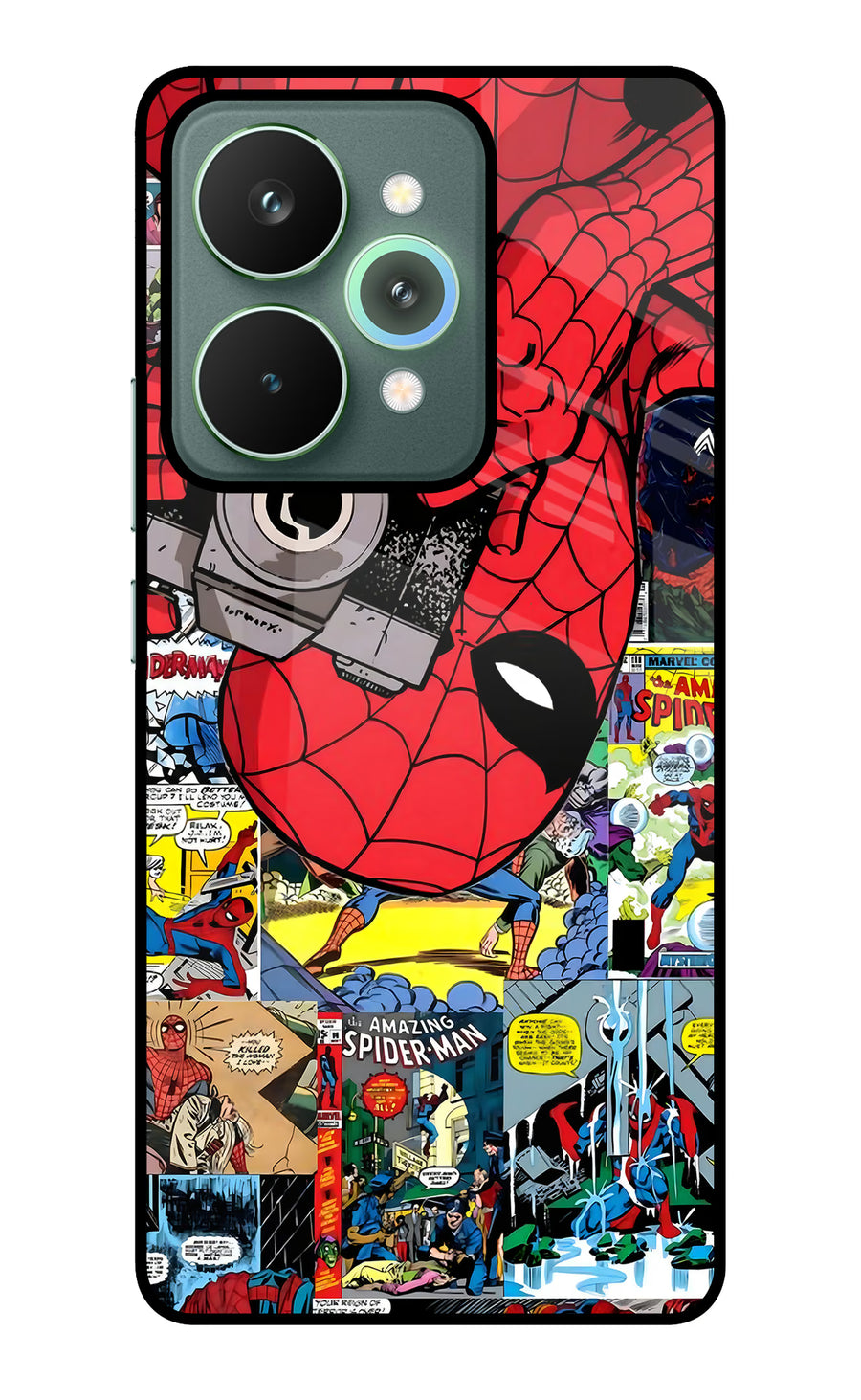 Spider Man Realme 15 Pro Back Cover, Metal case