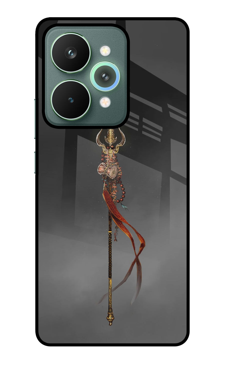 Shiv Trishul Realme 15 Pro Back Cover, Metal case