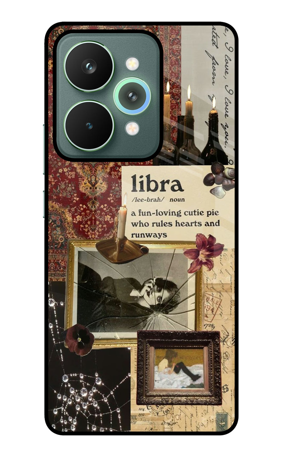 Libra Zodiac Realme 15 Pro Back Cover, Metal case