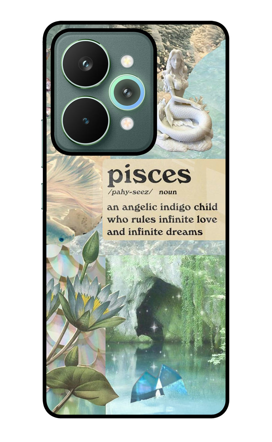 Pisces Zodiac Realme 15 Pro Back Cover, Metal case