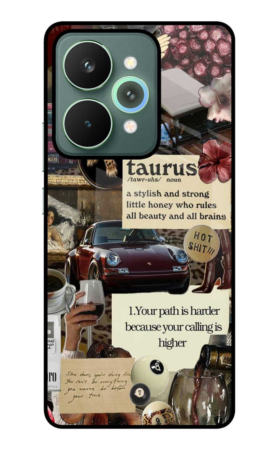 Taurus Zodiac Realme 15 Pro Back Cover, Metal case