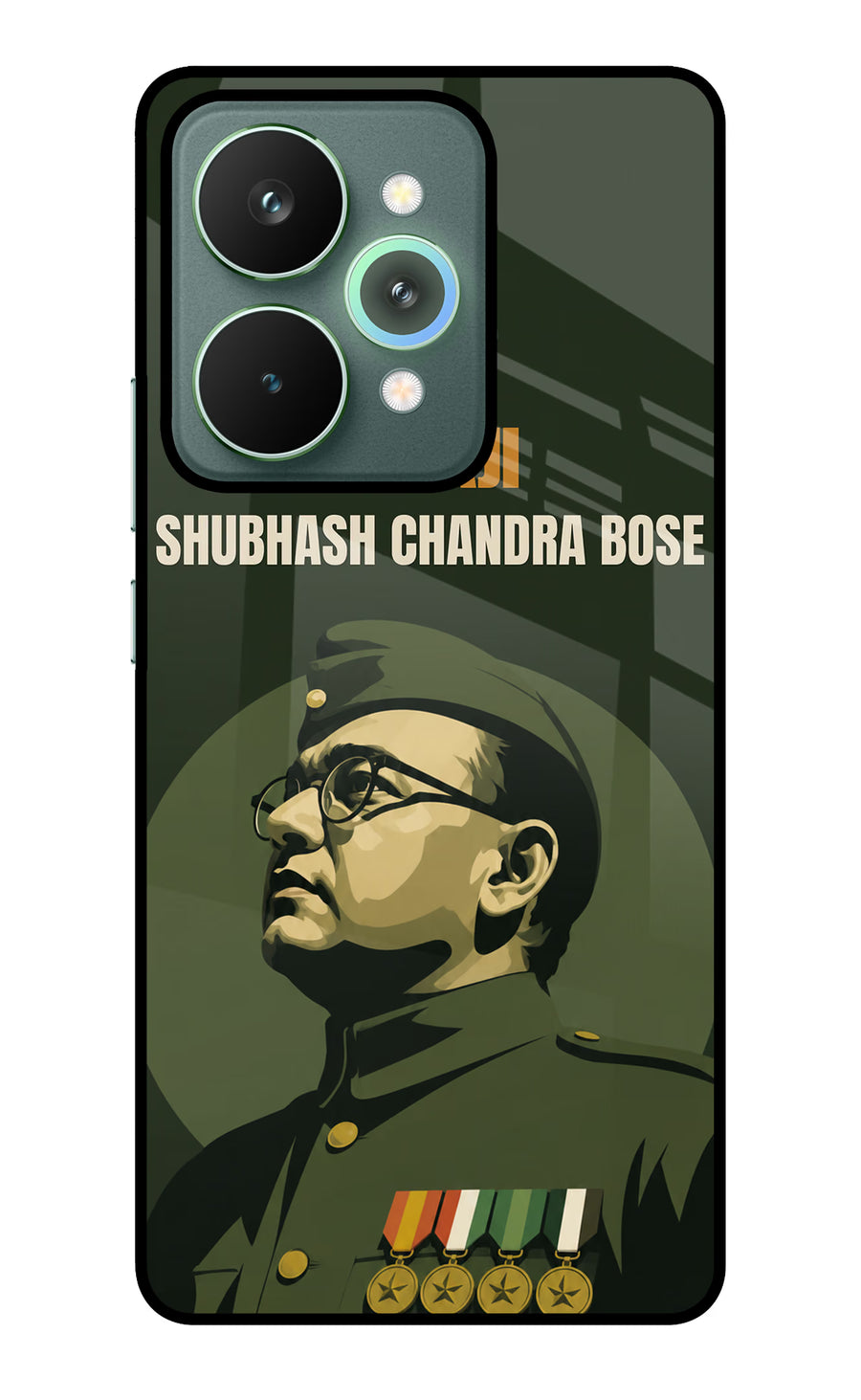 Netaji Legacy Realme 15 Pro Back Cover, Metal case
