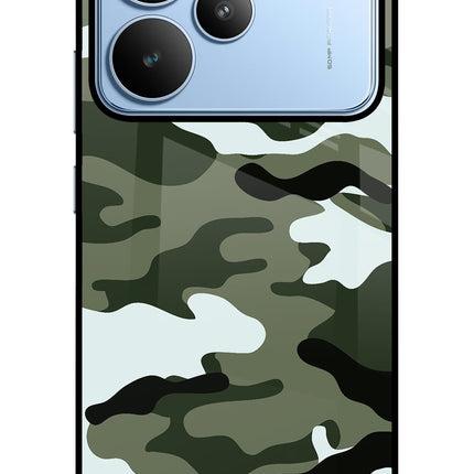 Camouflage Realme P4 Metal Case Back Cover by Casekaro