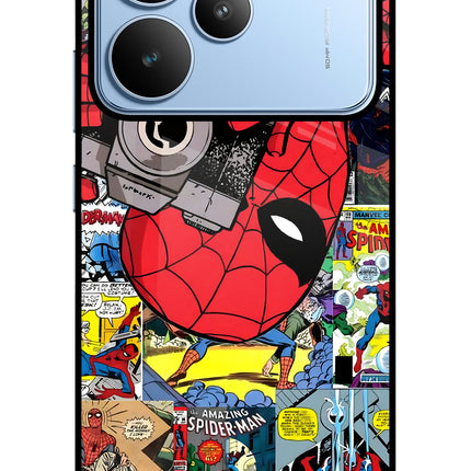 Spider Man Realme P4 Metal Case Back Cover by Casekaro