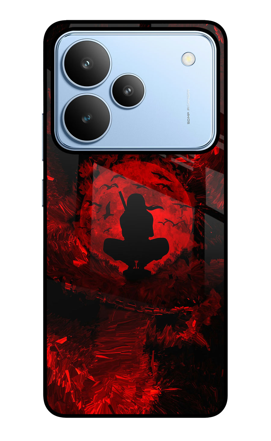 Itachi Uchiha Realme P4 Back Cover, Metal case